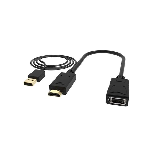 Imagem de Adaptador Conversor Hdmi Para Displayport 4K