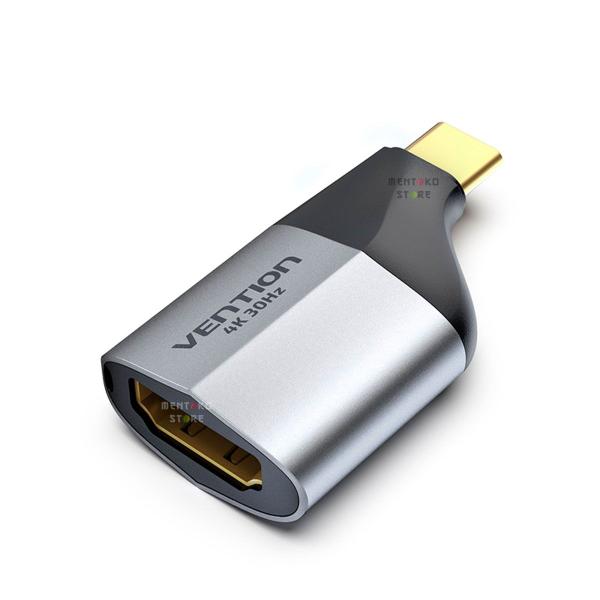 Imagem de Adaptador Conversor USB C x HDMI 4K Notebook Celular Vention