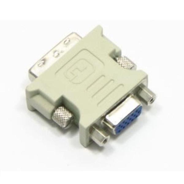 Imagem de Adaptador Conversor Vga (Fêmea) Para Dvi-I (Macho) Dual Link 24+5 Pinos