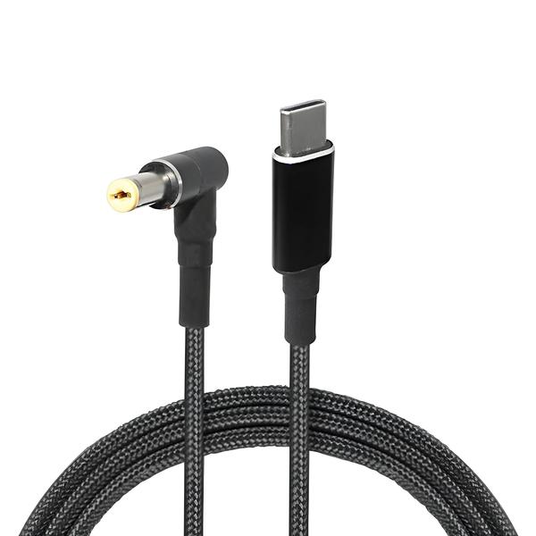 Imagem de Adaptador de Alimentação USB-C 100W para Laptop HP, Asus, Lenovo e Dell - com Certificação Dual E-Mark