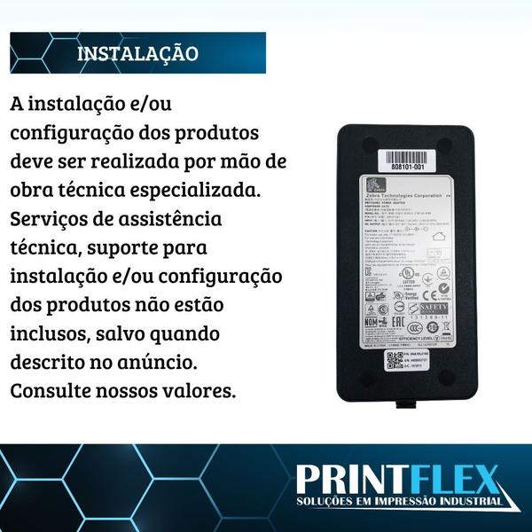 Imagem de Adaptador de alimentação Zebra - FSP100-RDB (ZXP Série 3, ZC300, GT800, ZD230) Pn: 808101-001