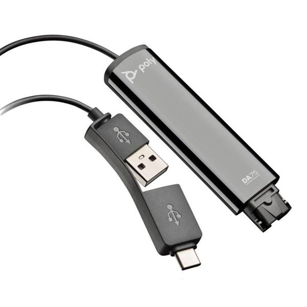 Imagem de Adaptador de Áudio USB-A USB-C DA75 218266-01 Poly