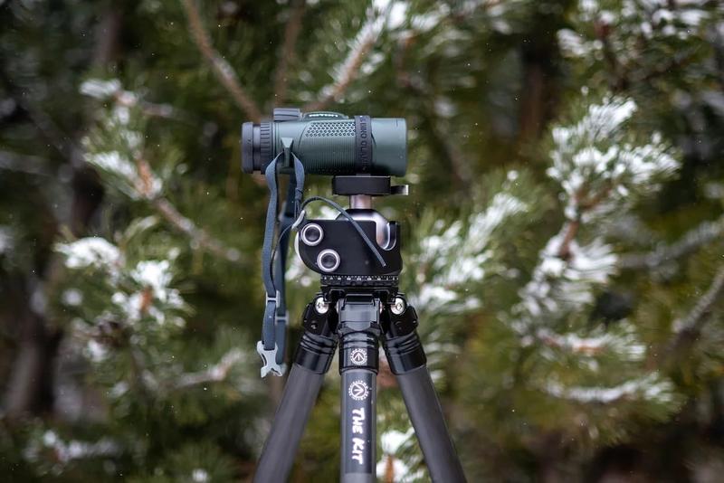 Imagem de Adaptador de braçadeira binocular Aziak para Steiner Wildlife XP 10X44