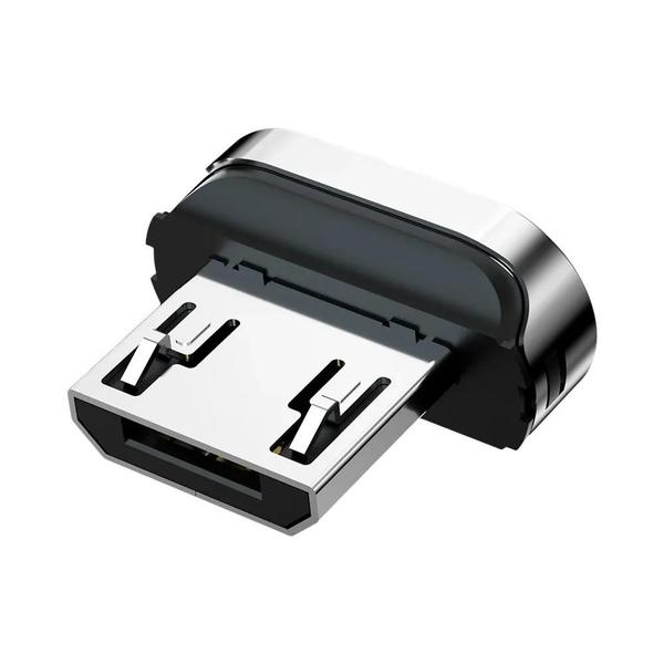 Imagem de Adaptador De Cabo USB C Magnético Micro USB Tipo C Carregador Conector 3 Em 1 Conversor De