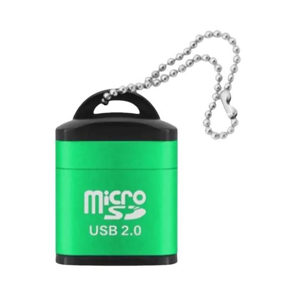 Imagem de Adaptador de Cartão de Memória Mini USB para Micro SD/TF - Alta Velocidade