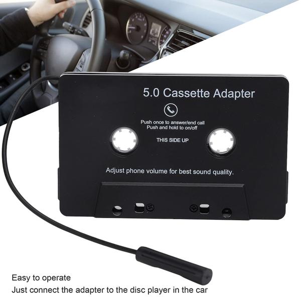 Imagem de Adaptador de cassete Bluetooth para carro POCREATION com Bluetooth 5.0