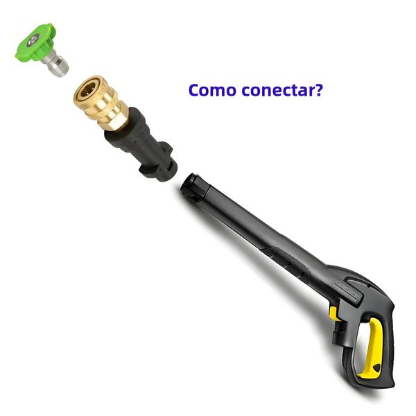 Imagem de Adaptador de Conexão Rápida 1/4" para Lavadora de Pressão Karcher