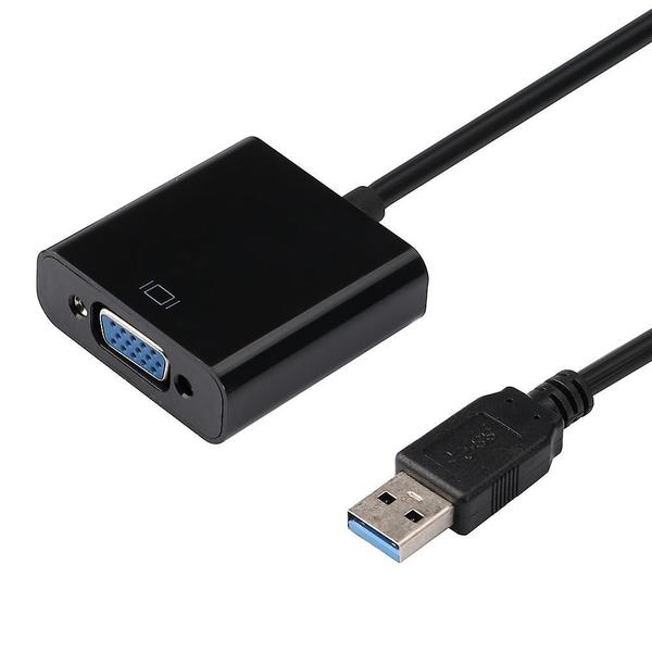 Imagem de Adaptador de conversor de vídeo de placa gráfica externa usb 3.0 para vga para win7/8/10 1080p