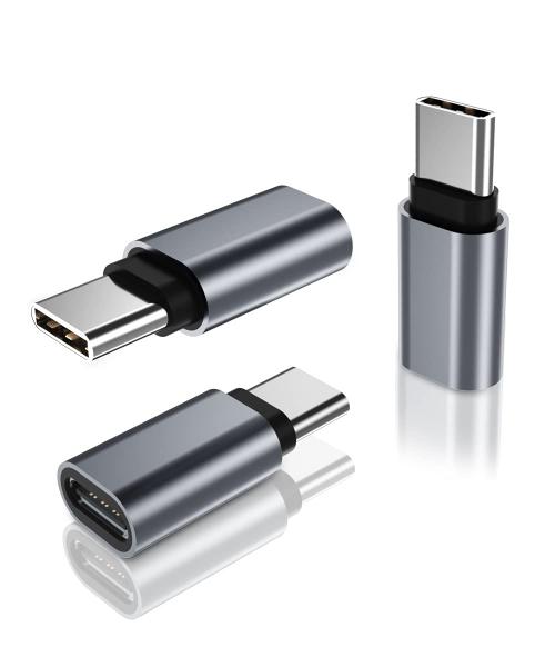 Imagem de Adaptador de extensão USB tipo C Basesailor, pacote com 3 unidades, PD 3.1 Gen2