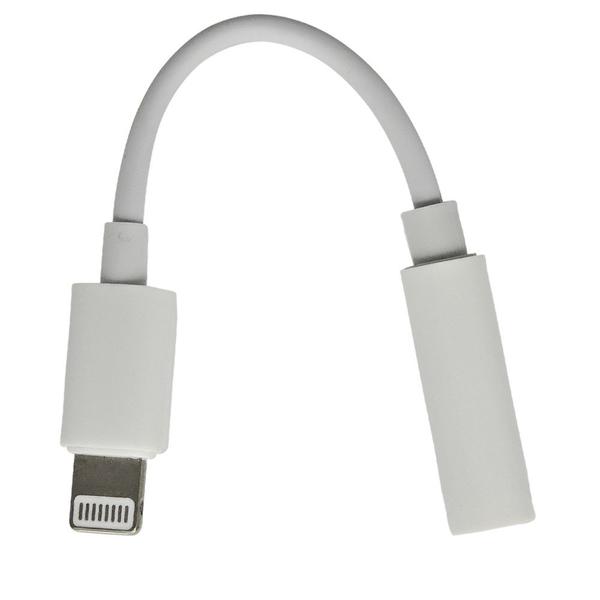 Adaptador De Fone De Ouvido Para Iphone P2 3,5mm - LELONG Imagem de Adaptador De Fone De Ouvido Para Iphone P2 3,5mm