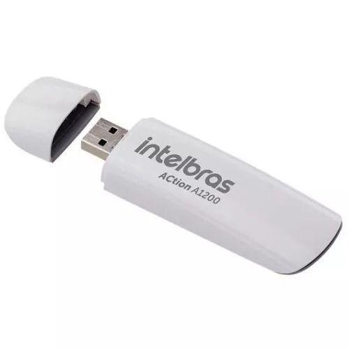 Adaptador De Internet Usb Intelbras Action A1200 Wireless Imagem de Adaptador De Internet Usb Intelbras Action A1200 Wireless