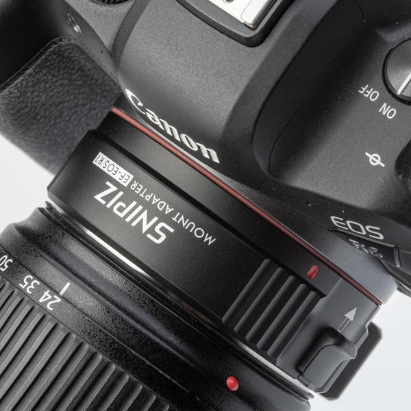 Imagem de Adaptador de montagem de lente SNIPIZ EF-EOS R Auto-Focus para Canon EOS R