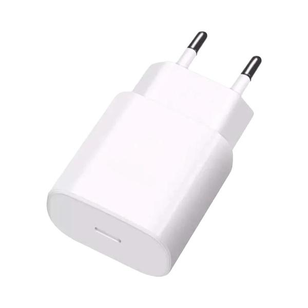 Imagem de Adaptador de Parede USB-C 25W - Carregamento Rápido para Samsung S23, iPhone 15/14 e Xiaomi