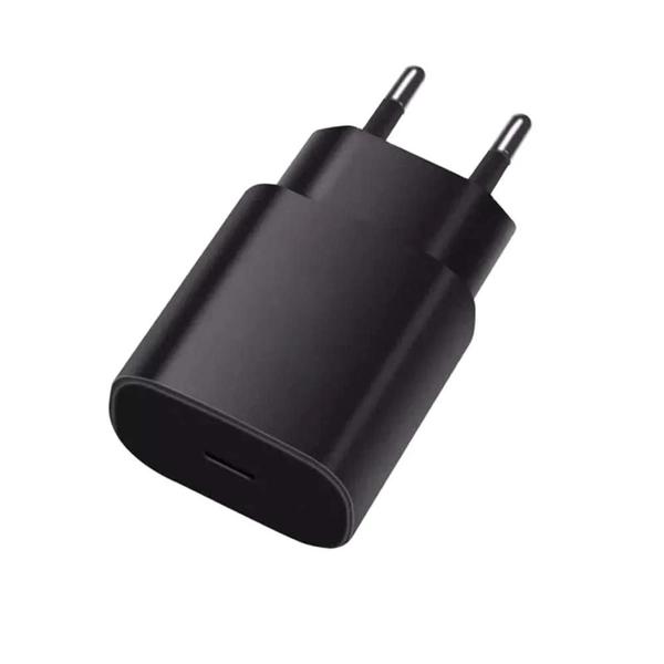 Adaptador de Parede USB-C 25W - Carregamento Rápido para Samsung S23, iPhone 15/14 e Xiaomi Imagem de Adaptador de Parede USB-C 25W - Carregamento Rápido para Samsung S23, iPhone 15/14 e Xiaomi