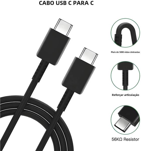 Adaptador de Parede USB-C 25W - Carregamento Rápido para Samsung S23, iPhone 15/14 e Xiaomi Imagem de Adaptador de Parede USB-C 25W - Carregamento Rápido para Samsung S23, iPhone 15/14 e Xiaomi