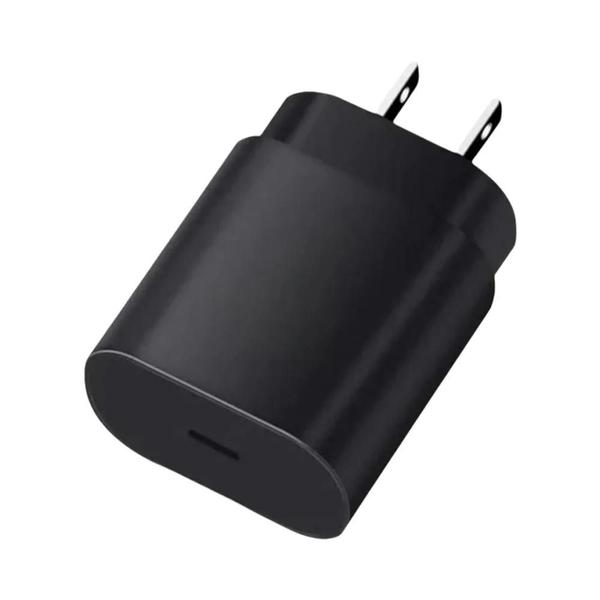 Imagem de Adaptador de Parede USB-C 25W - Carregamento Rápido para Samsung S23, iPhone 15/14 e Xiaomi