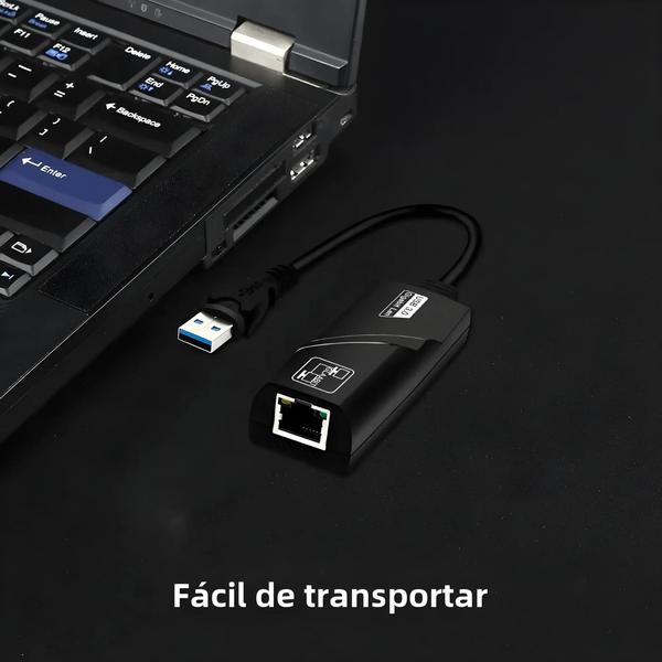 Imagem de Adaptador de Rede Ethernet USB 3.0 1000Mbps Fenvi - para Macbook, Laptop, Win10 e Win11