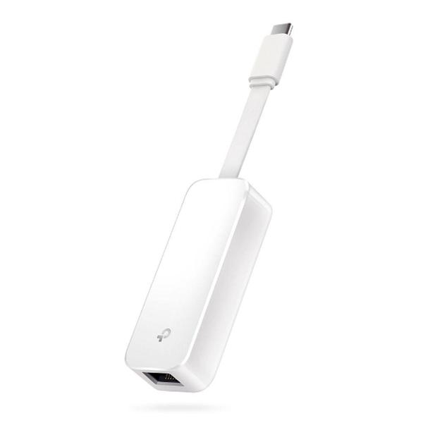 Imagem de Adaptador de Rede TP-Link USB-C para RJ45 Ethernet Gigabit, Plug And Play, Branco - UE300C - TP LINK