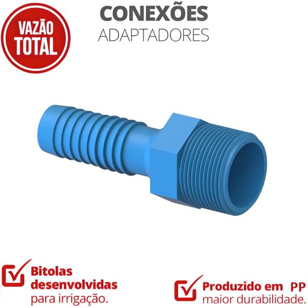 Imagem de Adaptador De Redução Com Bitola 1.1/2" x 1.1/4" Azul Durín