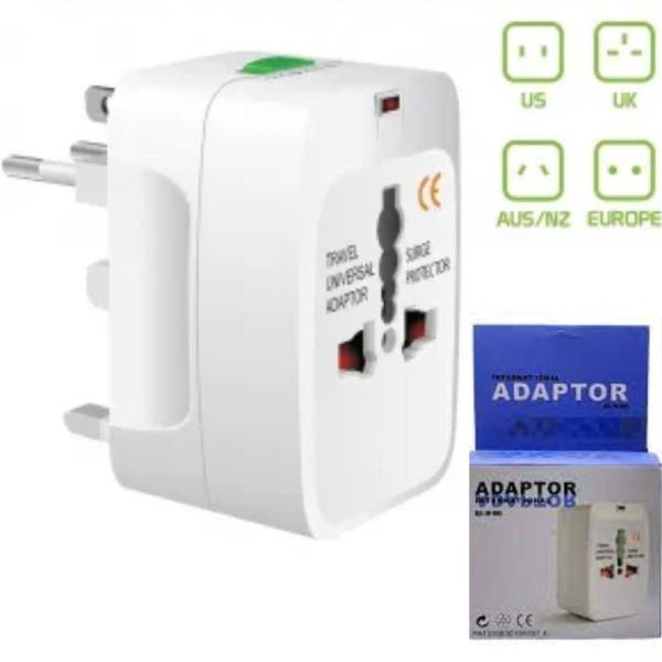 Imagem de Adaptador de Tomada de Alta Potência com 2 com capa e Bivolt