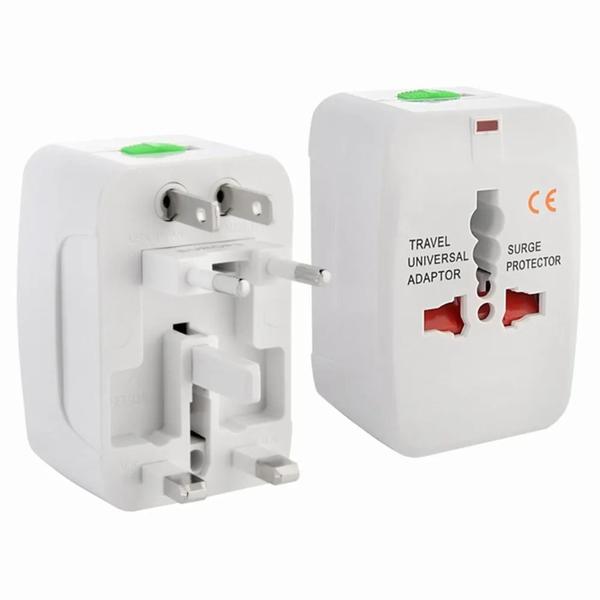 Imagem de Adaptador de Tomada Universal Para Viagem 110 220 Bivolt