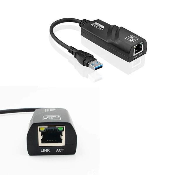 Imagem de Adaptador de USB 3.0 para RJ45 Gigabit