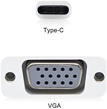 Imagem de Adaptador De Usb-c Para Vga - Conversor Type C Usb 3.1