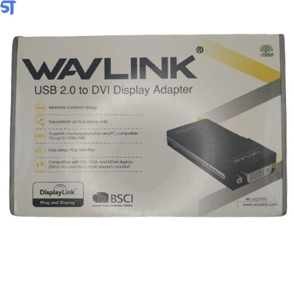 Imagem de Adaptador De Vídeo Usb 2.0 X Vga Dvi Hdmi Multi Display Uga