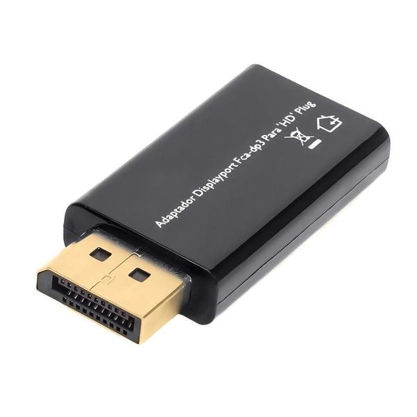 Imagem de Adaptador Displayport Macho x HDMI Fêmea