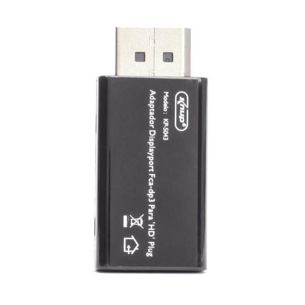 Imagem de Adaptador Displayport x HDMI (M x F) KP-5043/4K Knup