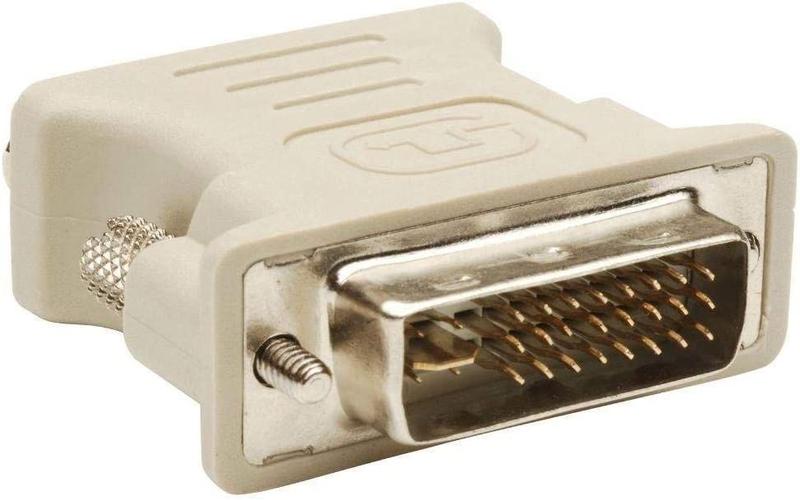 Imagem de Adaptador DVI 24+5 Macho para VGA 15 Pinos Fêmea Lelong