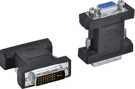 Imagem de Adaptador Dvi Macho X Vga Fêmea Avf-dvii - PC / 5