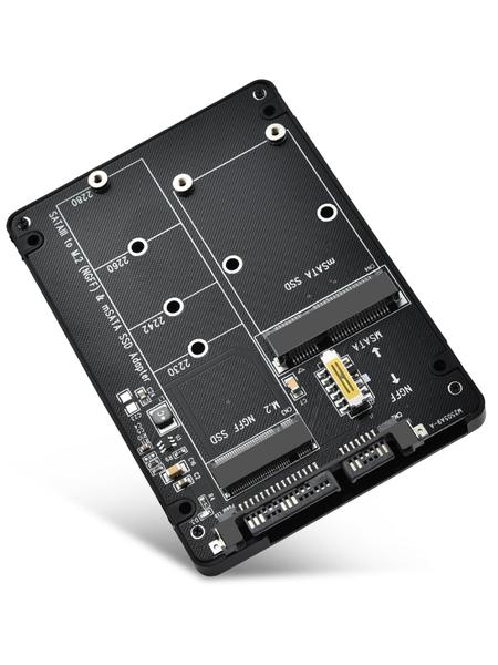 Imagem de Adaptador ELUTENG M.2 SATA para SATA para SSD MSATA/M.2 NGFF