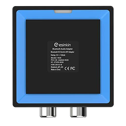 Imagem de Adaptador Esinkin para Áudio Bluetooth p/ Streaming Sem Fio - Compatível c/ Smartphones e Tablets