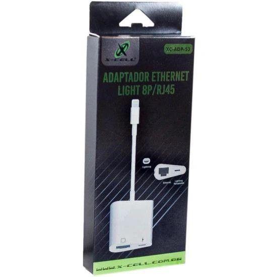 Imagem de Adaptador Ethernet Lightning Rj45 Flex Branco