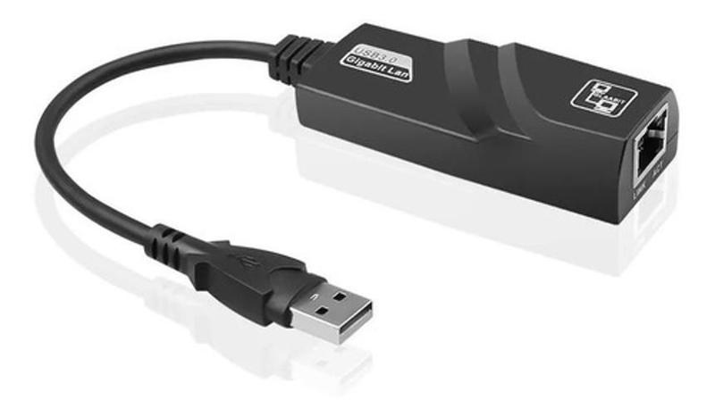 Imagem de Adaptador Ethernet Usb 3.0 Lan Rj45 Gigabit 10/100/1000Mbps