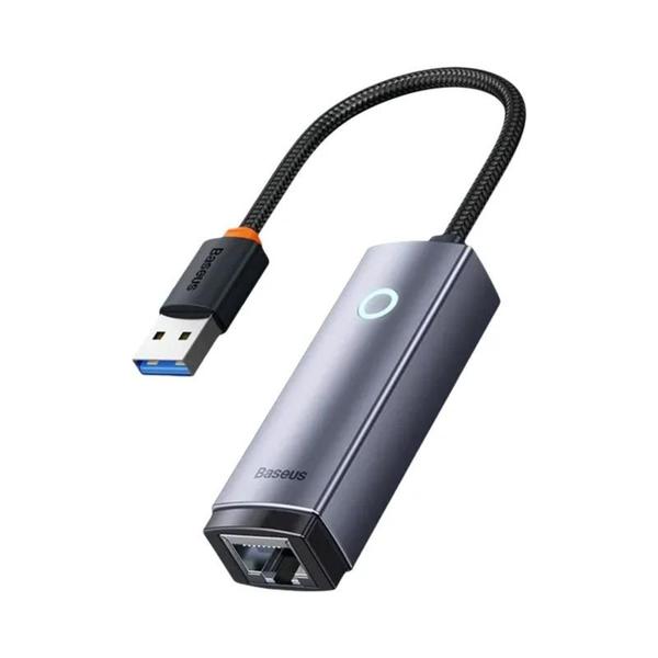 Imagem de Adaptador Ethernet USB-C Gigabit Baseus - Alumínio para MacBook Pro e Laptops