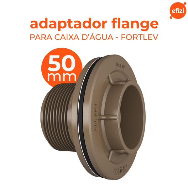 Imagem de Adaptador Flange Caixa d'Água 50X1.1/2 Fortlev