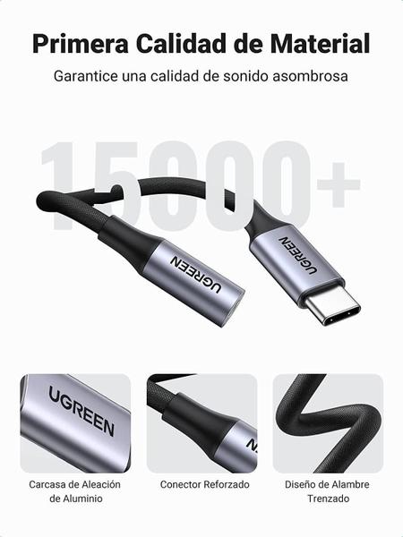 Imagem de Adaptador Fone De Ouvido Usb Tipo C Jack 3,5 Mm P2 Chip Dac