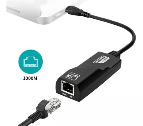 Imagem de Adaptador Gigabit Lan Rede Usb 3.0 Ethernet 10/100/1000 N