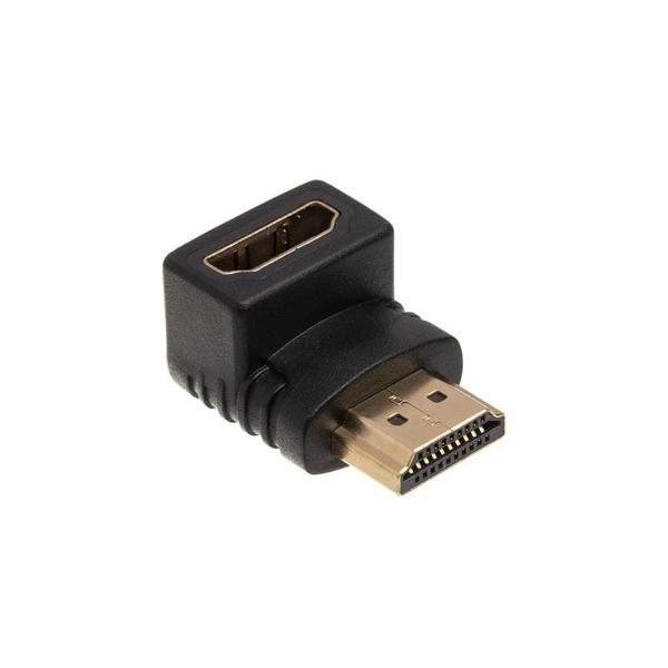 Imagem de Adaptador HDMI 90º tipo L Preto DEX