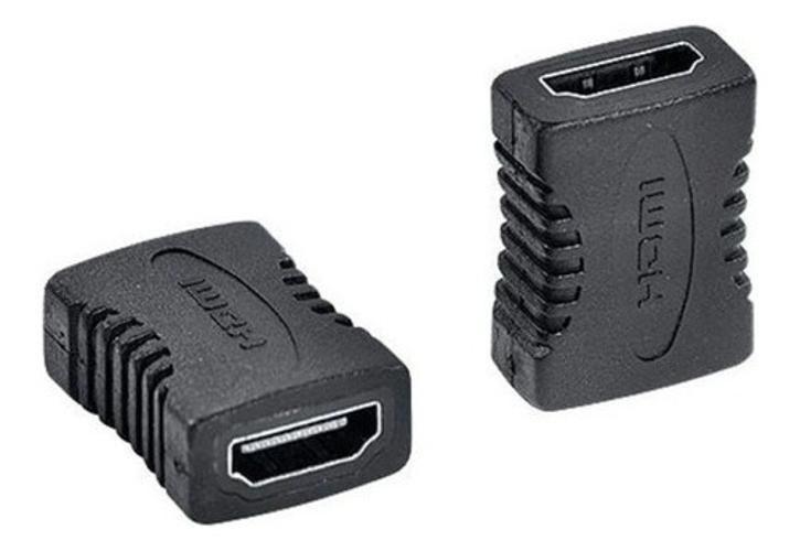 Imagem de Adaptador HDMI Fêmea x Fêmea Solução 3348 - Preto