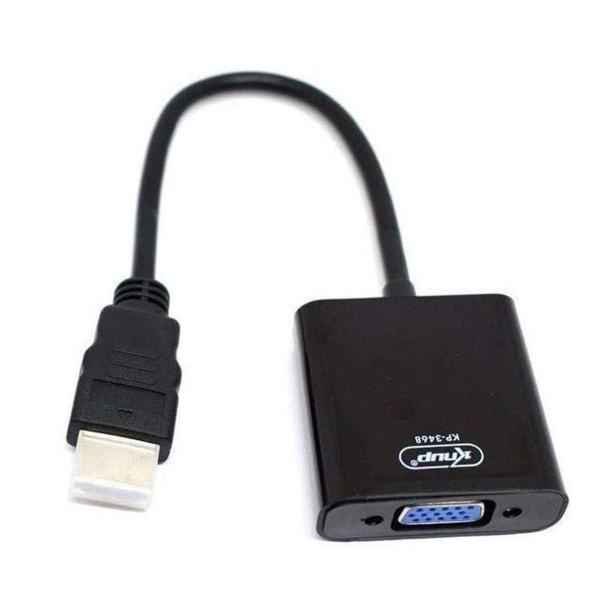 Imagem de Adaptador HDMI para VGA com Áudio KP-3468 Knup