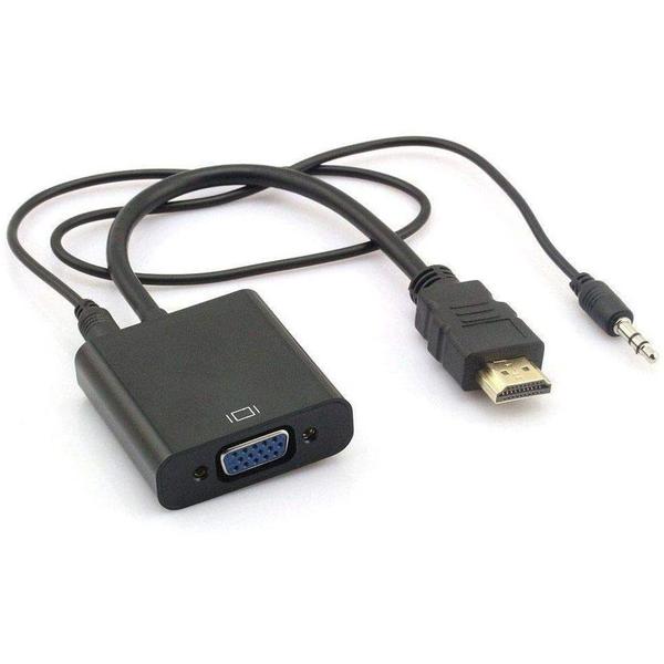 Adaptador Hdmi Para Vga Com Conversor De Áudio IT-BLUE LE-4121 Imagem de Adaptador Hdmi Para Vga Com Conversor De Áudio IT-BLUE LE-4121