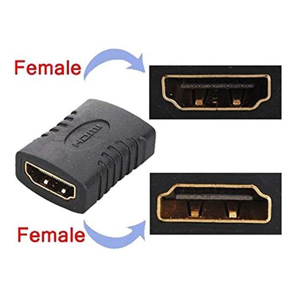 Imagem de Adaptador HDMI Reto Emenda Extensor de Cabo