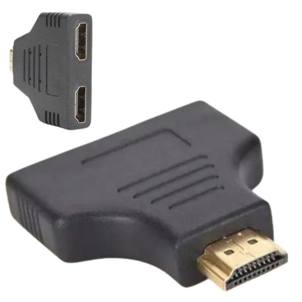 Imagem de Adaptador Hdmi Splitter Duplicador Hdmi 2 Saídas Pequeno - IT-BLUE