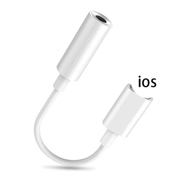 Imagem de Adaptador IPhone 7 8 X 11 Aux P2 Lightning P/fone De Ouvido Lehmox Ley 54