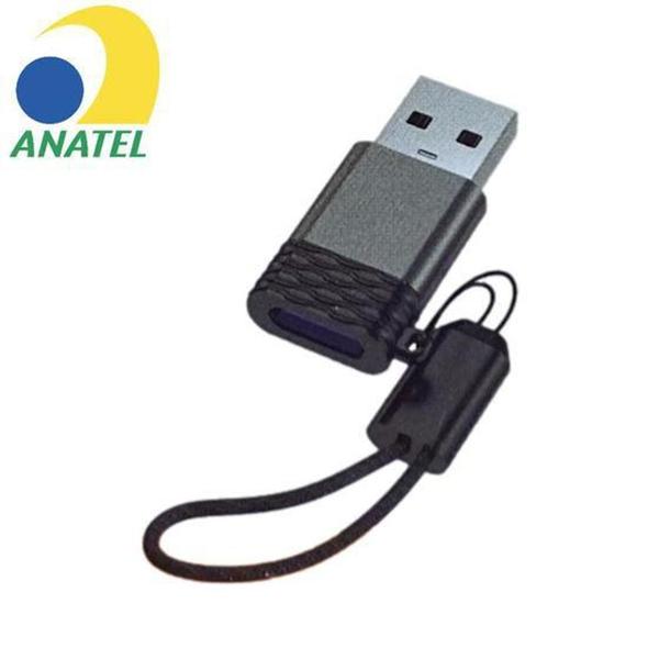 Adaptador Kaidi USB para Tipo-C KD-222 Imagem de Adaptador Kaidi USB para Tipo-C KD-222
