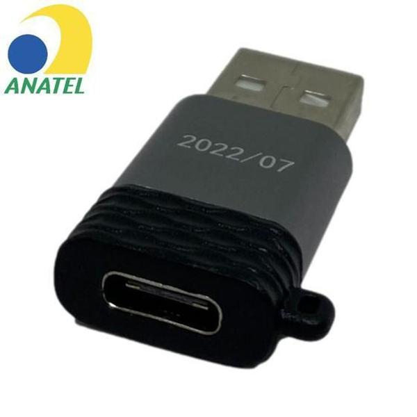 Adaptador Kaidi USB para Tipo-C KD-222 Imagem de Adaptador Kaidi USB para Tipo-C KD-222