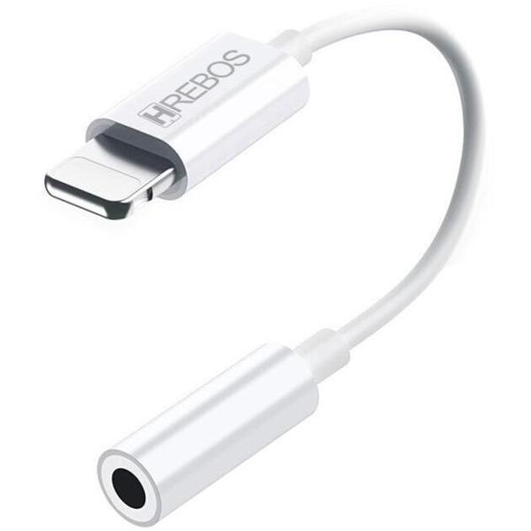 Imagem de Adaptador Lightning para Fone de Ouvido P2 Hrebos HS-16